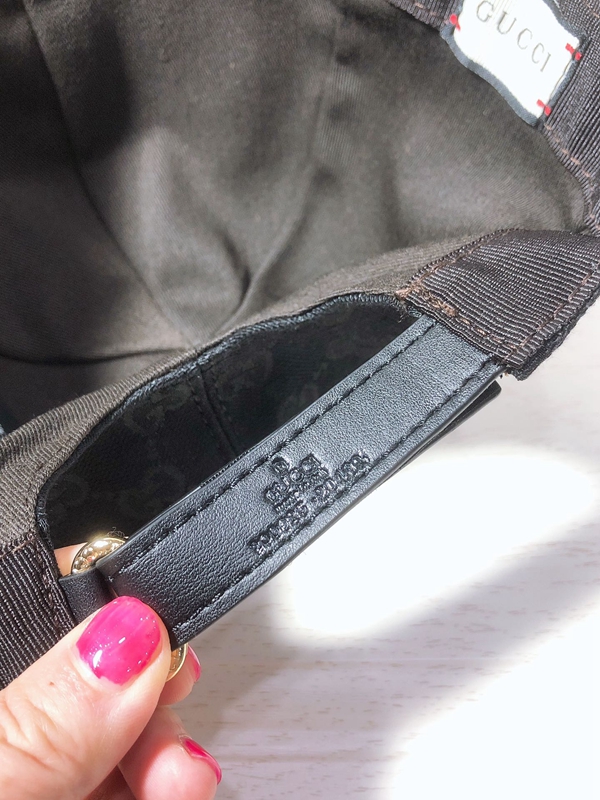 ブランド帽子細部ディテール